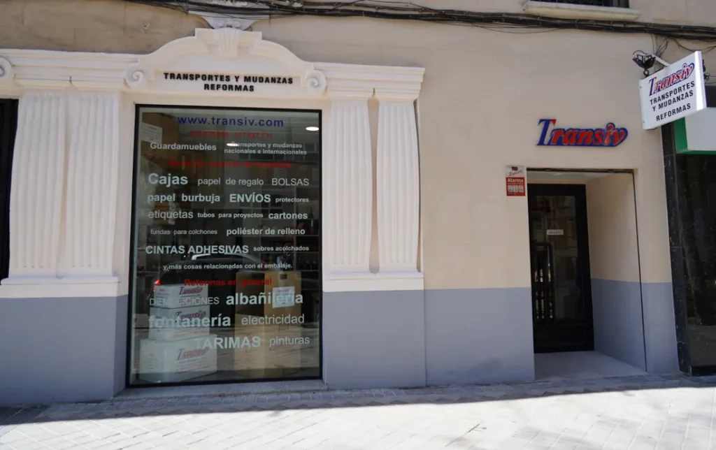 Tienda de embalajes Transiv