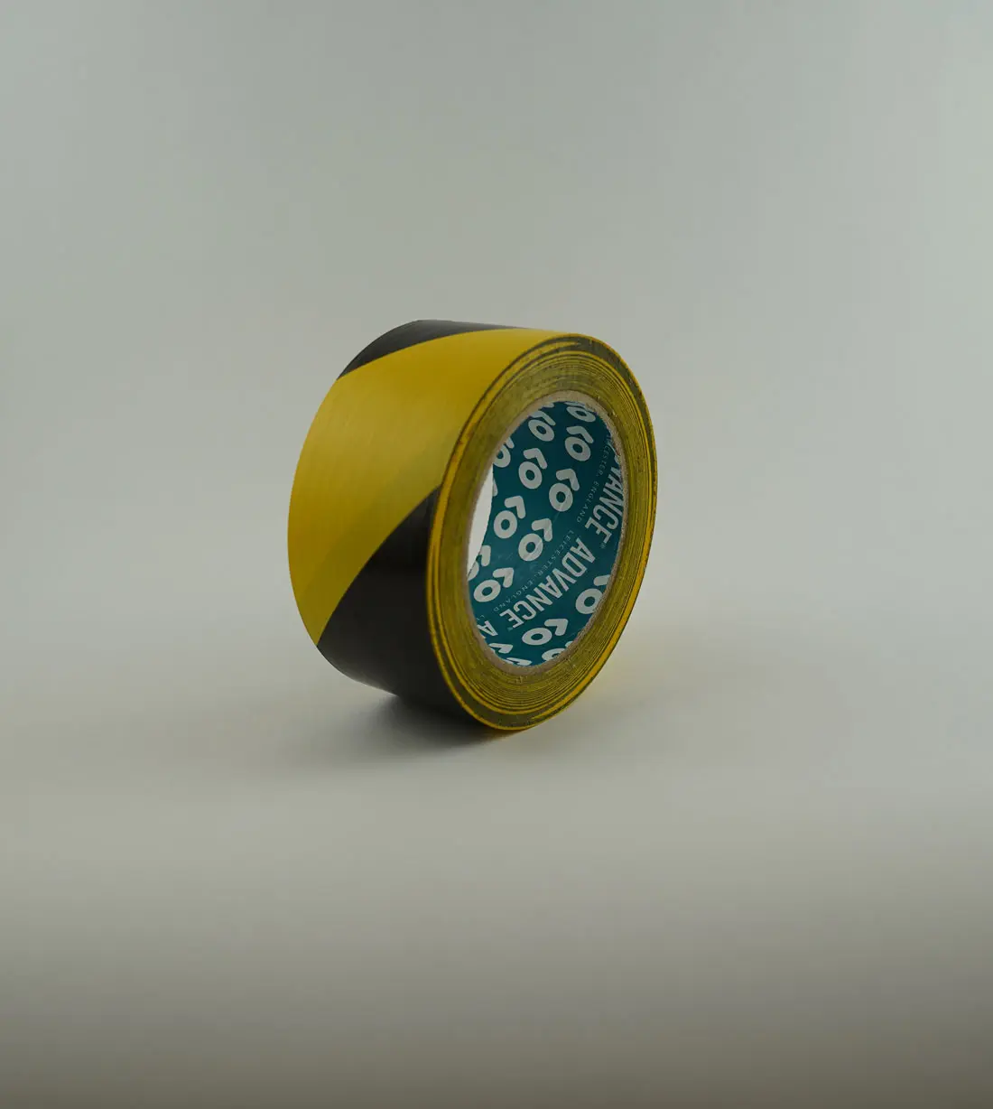 cinta senalizadora bicolor negra amarilla