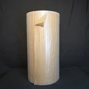 burbuja con papel kraft