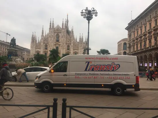 mudanzas transiv en milan italia